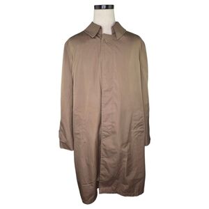 Misty Harbor 44L Rare Vintage Trench Coat w/ Original Removable Faux Fur Liner